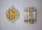 Sconces in Murano Cut Glass from Venini, Italy, 1970s, Set of 2, Image 1
