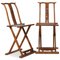 Folding Travel Chair with Carved Backrest, 2000s, Image 1