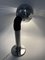 Lámpara de mesa italiana era espacial de cromo, años 70, Imagen 10