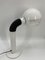 Space-Age Italian Table Lamp in White Paint, 1970s, Image 1