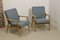 Vintage Armchairs in Beech, 1950, Set of 2 13