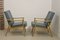 Vintage Armchairs in Beech, 1950, Set of 2 7