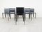 Leather Dining Chairs by Cattelan, 1980s, Set of 6 10