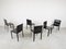 Leather Dining Chairs by Cattelan, 1980s, Set of 6 6