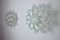 Murano Star Sconces in Frosted Glass, Italy, 1970s, Set of 2, Image 3