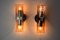 Veca Sconces in Pink Murano Glass, Italy, 1970s, Set of 2, Image 2