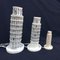 Lamps Tower of Pisa in Resin, Italy, 1970s, Set of 3 1