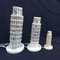 Lamps Tower of Pisa in Resin, Italy, 1970s, Set of 3, Image 1