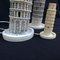 Lamps Tower of Pisa in Resin, Italy, 1970s, Set of 3 5