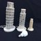 Lamps Tower of Pisa in Resin, Italy, 1970s, Set of 3, Image 6