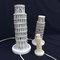 Lamps Tower of Pisa in Resin, Italy, 1970s, Set of 3 11