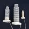 Lamps Tower of Pisa in Resin, Italy, 1970s, Set of 3, Image 2