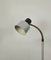 Lámpara de pie italiana de aluminio latón de Stilux Milano, años 50, Imagen 7