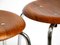 Mid-Century SE 38 Stools in Teak by Egon Eiermann for Wilde + Spieth, Set of 3 5