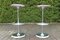 Vintage Plank Bar Stools, 1980s, Set of 2, Image 2