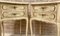 Comodini Kidney in legno beige chiaro con due cassetti, anni '40, set di 2, Immagine 5