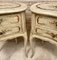 Comodini Kidney in legno beige chiaro con due cassetti, anni '40, set di 2, Immagine 6