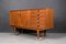 Credenza Mid-Century in teak e dettagli in ottone, Danimarca, anni '50, Immagine 6