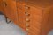 Mid-Century Danish Sideboard in Teak Wood and Brass Details, 1950s, Image 4