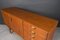 Mid-Century Danish Sideboard in Teak Wood and Brass Details, 1950s 3