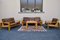 Brutalist Bonanza Living Room Set by Esko Pajamies for Asko, 1960s, Set of 4 1
