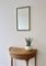 Small Vintage Wall Mirror in Decorative White Frame 3