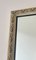 Small Vintage Wall Mirror in Decorative White Frame 6
