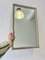 Small Vintage Wall Mirror in Decorative White Frame 4