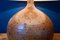 Lámpara de mesa bohemia grande de gres de pirita, años 60, Imagen 4