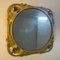 Italian Square Iron Mirror, 1950s, Image 3