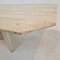 Table Basse en Travertin, Italie, 1980s 13