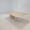 Table Basse en Travertin, Italie, 1980s 5