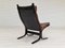 Norwegian Siesta Lounge Chair in Leather & Bentwood by Ingmar Relling for Westnofa, 1960s 12