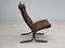 Norwegian Siesta Lounge Chair in Leather & Bentwood by Ingmar Relling for Westnofa, 1960s 13
