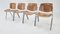 Mid-Century Chairs attributed to Giancarlo Piretti for Castelli, 1968, Set of 4 2