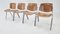 Mid-Century Chairs attributed to Giancarlo Piretti for Castelli, 1968, Set of 4, Image 2