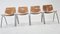 Mid-Century Chairs attributed to Giancarlo Piretti for Castelli, 1968, Set of 4, Image 4