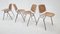 Mid-Century Chairs attributed to Giancarlo Piretti for Castelli, 1968, Set of 4, Image 12