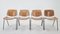 Mid-Century Chairs attributed to Giancarlo Piretti for Castelli, 1968, Set of 4 5