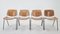 Mid-Century Chairs attributed to Giancarlo Piretti for Castelli, 1968, Set of 4, Image 5