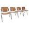 Mid-Century Chairs attributed to Giancarlo Piretti for Castelli, 1968, Set of 4 1