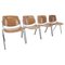 Mid-Century Chairs attributed to Giancarlo Piretti for Castelli, 1968, Set of 4, Image 1