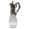 Glass Carafe with Silver Mount & Pull Mechanism by Koch & Bergfeld, 1890s 1