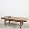 Grande Table Basse Rustique en Orme, 1920s 1