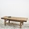 Large Rustic Elm Coffee Table, 1920s 1