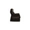 Ergoline Plus Zwei-Sitzer Sofa aus schwarzem Leder von Willi Schillig 9