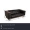 BMP 622 Three-Seater Sofa in Black Leather by Rolf Benz 2