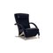 3100 Armlehnstuhl aus blauem Leder von Rolf Benz 1