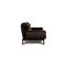 Plura Two-Seater Sofa in Dark Brown Leather by Rolf Benz 10
