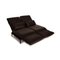 Plura Two-Seater Sofa in Dark Brown Leather by Rolf Benz, Image 3